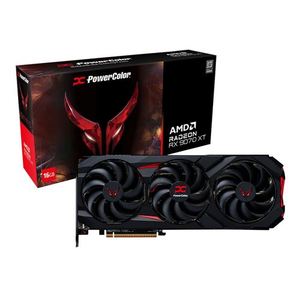 NOUVEAU POWERCOLORS Red Devil AUTHENTIQUE ORIGINAL pour AI PRO R9700 RX 9070 XT 16GB GDDR6 Nouveau ventilateur GPU - Product Image 5