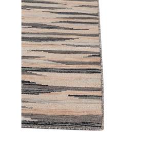 พรมขนสัตว์ทำมืออินดัสบาร์ สีแดงส้ม ทอแบบแบน ขนาดใหญ่ 9x12 ฟุต รูปทรงสี่เหลี่ยมผืนผ้า ลายแบบนามธรรม สำหรับตกแต่งบ้าน ทางเข้าบ้าน ของขวัญ ADWL-13142 - Product Image 4