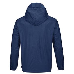 Veste coupe-vent à coque souple personnalisée, imperméable, pour la pêche en plein air, veste légère à capuche pour homme avec bande réfléchissante - Product Image 2