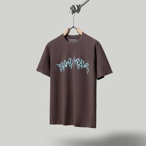 T-shirt à manches courtes oversize 100% coton unisexe à impression numérique personnalisée pour hommes - Product Image 2