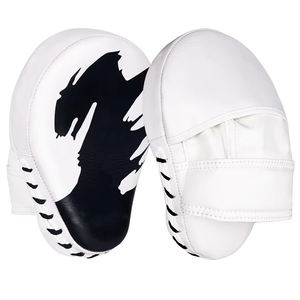 PU Leather Training Mitts for Men Women Kids-Curved Punch Mitts 1Piece Boxing <b>Pads</b> for Cycling Martial Arts Karate Boxing - Product Image 1