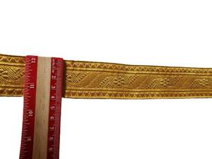 Garniture de fil de tresse en Mylar d'or 100% pour vêtements d'église et costumes de fantaisie accessoires personnalisés fabriqués au Pakistan Style 2025 - Product Image 3