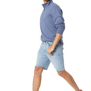 Veste à capuche personnalisée de haute qualité pour hommes, coupe-vent léger, demi-fermeture éclair, manches longues, coupe-vent de golf à fermeture éclair - Product Image 5