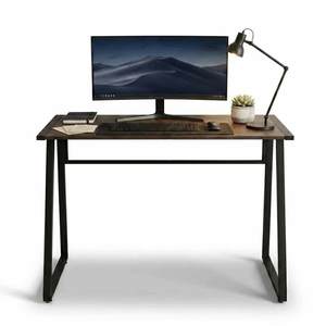 StaDesk 130x60cm Minimalist Modern Standing <b>Desk</b> Office Furniture 105cm High Metal Frame <b>Computer</b> Table for Bedroom STD68018 - Product Image 1