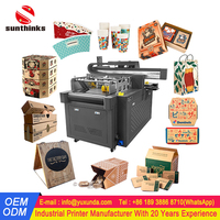 Imprimante Sunthinks Newst One Pass pour sacs en papier kraft, sacs fourre-tout, boîtes cadeaux en carton ondulé, imprimante à passage unique avec chargeur automatique