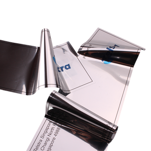 Custom Durable Metallic Silver Vinyl Oil Proof Kiss Cut <b>Stickers</b> for Food Kits Meal Boxes Jam Jars Chocolate Tins Cookie - Product Image 5