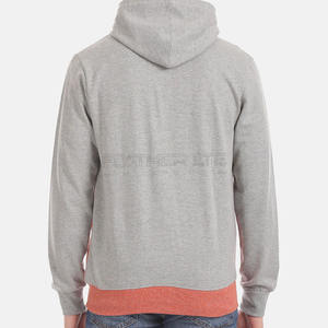 Sudadera con capucha de algodón y poliéster de alta calidad para hombre, sudaderas de lana personalizadas, producto al por mayor - Product Image 4