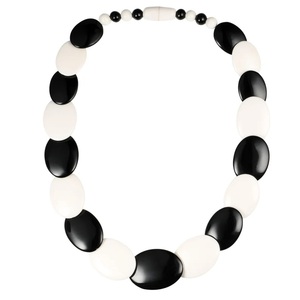 Collier de diamants et de perles en résine de luxe de la meilleure qualité pour dames Style classique pour les fêtes Engagements Anniversaires disponibles - Product Image 2