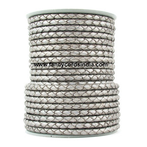 Meilleures ventes, cordons en cuir personnalisés au design unique, cordon en cuir tressé métallique pour la fabrication de bijoux en cuir Bolo - Product Image 6