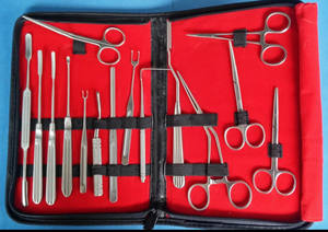 ชุดเครื่องมือผ่าตัดหลักชุดเครื่องมือสแตนเลสผ่าตัดเสริมจมูกได้รับการอนุมัติคุณภาพโดยบรรษัท Med โลหะ - Product Image 2