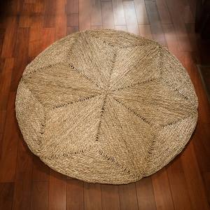 <b>Rug</b> for Decorate Living Room Area Handmade Seagrass Straw <b>Jute</b> <b>Rugs</b> Floor Carpets Bedroom Soft Carpet - Product Image 4