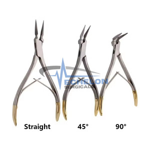 Instruments dentaires manuels, forceps d'extraction dentaire orthodontique, pinces à racines résiduelles et pinces à fragments, durée de conservation de 3 ans - Product Image 1