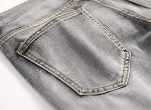 Fashion Washed Men Denim Shorts Custom logo Embroidery Loose Fit Cotton Jean Shorts Men Streetwear Casual <b>Baggy</b> <b>Jorts</b> for Men - Product Image 5