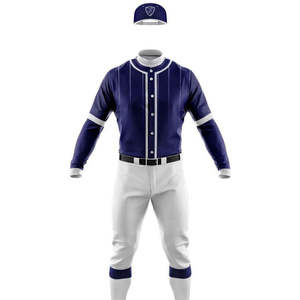 Uniforme de Béisbol de Secado Rápido de Alta Calidad y Nuevo Diseño en Venta al por Mayor, Uniforme de Béisbol Transpirable, Ropa Deportiva Sublimada para Equipos - Product Image 1