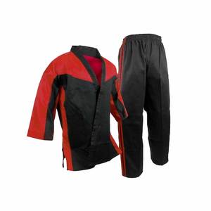 Lo más nuevo de alta calidad, Material de lona de algodón de 14oz, cinturón OEM, diseño único, costura de doble hilo, uniforme de Karate de Judo hecho en fábrica - Product Image 1