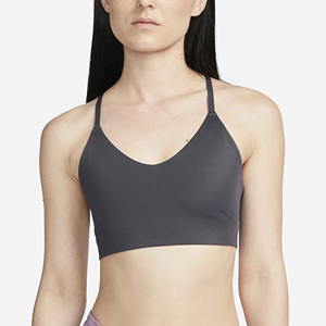 Sujetador deportivo totalmente personalizado para mujer, diseño de espalda cruzada frontal de alto soporte, peso ligero, secado rápido, transpirable para Yoga, gimnasio, correr - Product Image 1