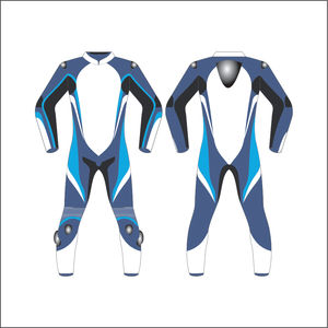 Combinaison de course pour moto et kart Combinaison de protection en cuir respirante pour le sport avec logo personnalisé Combinaison de qualité supérieure - Product Image 2