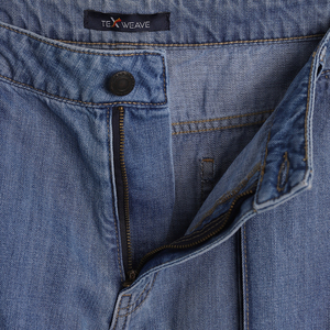 Vaqueros Cargo Lavados para Mujer, de Cintura Alta, Ajuste Holgado, Múltiples Bolsillos, Pantalones Largos Casuales con Cremallera, Verano, ODM - Product Image 4