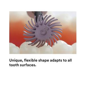 Roue dentaire en spirale Soflex Diamond pour le polissage des surfaces antérieures et postérieures des dents, rose, paquet de 15 - Product Image 2