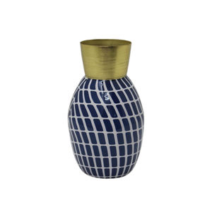 Decoración del hogar, vajilla de diseño antiguo, florero decorativo de hierro para el hogar y la decoración de hoteles, jarrón de Metal hecho a mano - Product Image 4