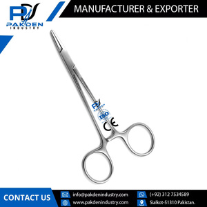 Porte-aiguille Halsey en acier inoxydable, Logo allemand personnalisé de qualité supérieure Offre Spéciale/porte-aiguille Halsey à prix raisonnable - Product Image 6