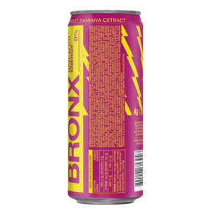 Bebida Energética de Granada con Cafeína Bronx, Sin Alcohol, Lata de 0.33L - Product Image 2