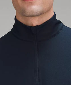 Sweat-shirt à fermeture éclair 100% quarts personnalisé pour homme Tissu doux et respirant avec broderie de logo personnalisée et impression numérique - Product Image 4