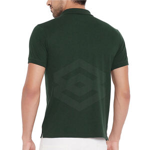 Camiseta de polo para hombre, diseño cómodo de algodón, personalizable, precio al por mayor - Product Image 3