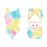 Vêtements de sport OEM Service d'approvisionnement Vêtements de danse pour la formation Justaucorps de gymnastique en maille orange pour femmes adultes