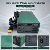 Unité de charge de batterie pour véhicule à énergie nouvelle 1350W, entrée 220V à 240V avec sortie réglable de 40V à 88,2V