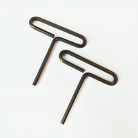 Kunci Allen Hex T-Handle Presisi Tinggi Torsi Besar Pegangan Stabil 3mm 4mm 5mm 6mm Langsung dari Pabrik