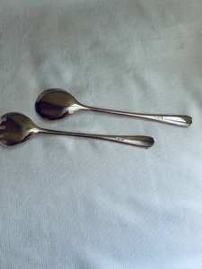 Couverts à salade en acier inoxydable poli miroir pour restaurants ménagers, hôtels et centres de villégiature, vente en gros d'Inde - Product Image 2