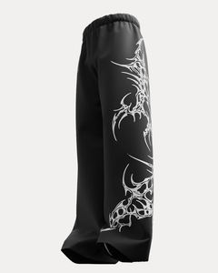 Pantalon à la mode, impression d'écran personnalisée, broderie de logo OEM, pantalon streetwear, pantalon ample droit, taille plus, pantalon ample pour homme - Product Image 5