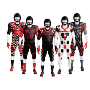 Equipo de fútbol americano juvenil personalizado establece todos los colores sublimación impresa uniformes al por mayor Jersey - Product Image 5