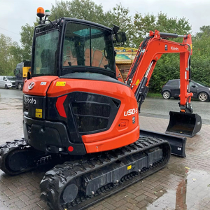 Mini-excavatrice sur chenilles Kubota U50-5 d'occasion du Japon, puissance 200 kW, garantie 5 ans+, prix bas, engin de construction - Product Image 1