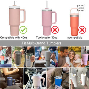 Wholesale Eco-Friendly Reusable Stainless Steel Drinking Straw with Silver Metal Box Drinkware Accessories - Product Image 3