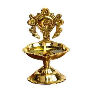 Laiton Kamal peetal Akhand Jyoti Diya avec support, dernier Akhand Diyas religieux pour Puja tarif de gros et direct de l'usine - Product Image 3
