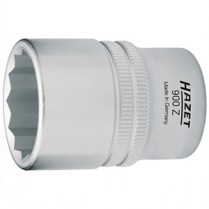 Hazet 1/2'' <b>12</b>-<b>Point</b> Square <b>Socket</b> with Traction Profile and Knurling in Inches - Product Image 3