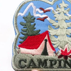 New Arrival Custom Designed Hand Embroidered Badges Factory-Made Embroidery Badges for <b>Clothing</b> <b>Bags</b> & Hats - Product Image 4