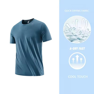 Camiseta de hombre de algodón 100% de calidad superior de diseño único, ropa de calle de tendencia transpirable con manga corta y cuello, camiseta informal - Product Image 3