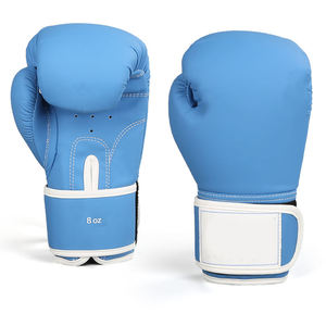 Vente chaude Gants de boxe en cuir PU pour enfants Moule fait à la main Formation pour débutants Gant de pratique d'arts martiaux MMA avec service OEM - Product Image 1