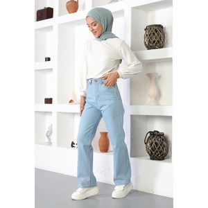 Pantalones Casuales con Estampado y Detalle de Piedras - Product Image 3