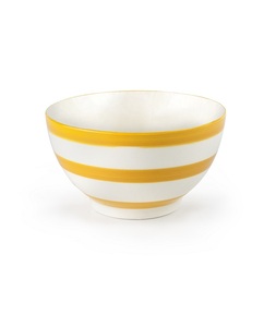 Tazón de desayuno de cerámica amarilla Sant Malo 13,4 cm (Ibili 688009) - Product Image 1