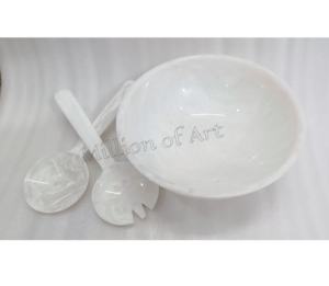 Latest Design White Swirl Resin Round Serving Dinnerware Bowl Table Decor Resin Creative Bowl Kitchenware Homeware - Product Image 1