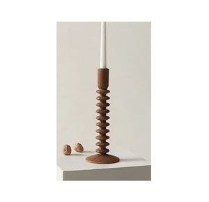 Premium Modern <b>Gold</b> Plated Aluminum Candle Holder for Christmas Lighting & <b>Bedroom</b> Decoration Elegant Metal Candelabra - Product Image 2