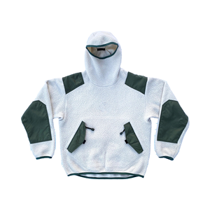 Hot Fleece Chenille Brodé Logo Satin À Capuche Personnalisé De Haute Qualité Vintage Hip Hop Rue Soie/Coton Regular Fit Hiver - Product Image 1