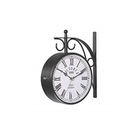 Horloges murales décoratives de haute qualité à double face en quartz, style antique et design moderne, pour chemins de fer et hôpitaux - Prix de gros Inde