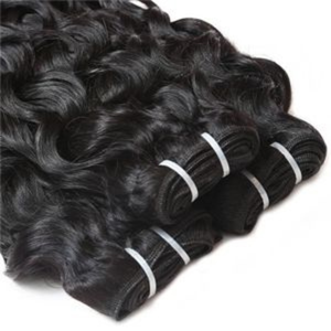 Extensions de cheveux humains naturels Remy indiens bruts non traités, prix bas, tissage de cheveux, double trame, super vague, vague naturelle - Product Image 2