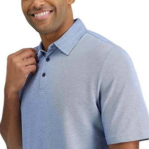 Polo de couleur unie décontracté d'été de style de rue pour hommes vêtements de sport maillot respirant en coton taille plus brodé pour hommes - Product Image 2