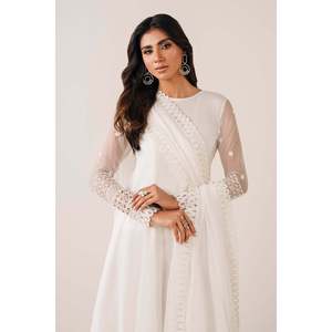Vestido de Gasa Bordado PR-1125 para Primavera/Verano - Product Image 3